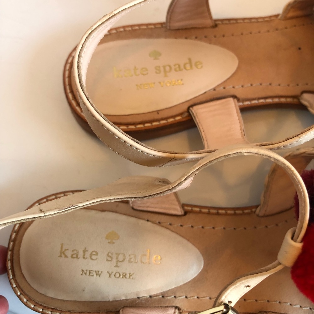 Kate spade sunset strappy pompom sandals - Picture 11 of 14
